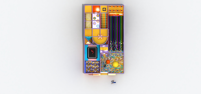 &Eacute;quipement de terrain de jeu d'int&eacute;rieur de jeux d'enfants de th&egrave;me spatial standard de l'Europe